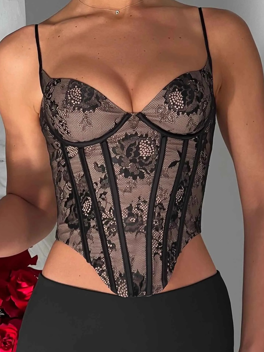 Babyboo Neve Corset in Black - Size S